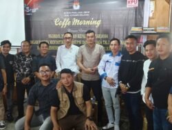 Gelar Coffee Morning, KPU Konsel Satukan Persepsi Sukseskan Pilkada 2024