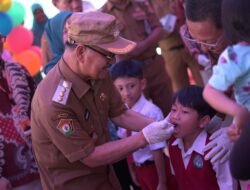 Resmi Canangkan Pekan Imunisasi Nasional, Pemda Konsel Target Puluhan Ribu Anak