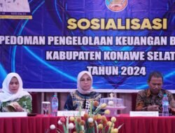 Pemda Konsel Gelar Sosialisasi Pengelolaaan Keuangan Bagi BLUD Puskesmas dan BMUD