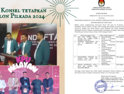 KPU Tetapkan Empat Paslon Pilkada Konsel 2024