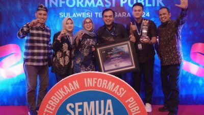 Pemkab Konsel Raih Anugerah Keterbukaan Informasi Publik Tahun 2024