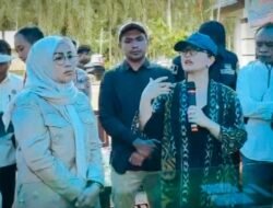 Sekda ST Chadidjah Dampingi Wamen Stella Tinjau Calon Lokasi Sekolah Garuda di Lebo Jaya Konsel