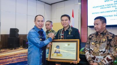 Sinergi Kejati Sultra – BPJS Ketenagakerjaan MOU, Bupati Konsel Bawa Pulang Award