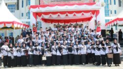 Upacara Peringatan HGN 2025, Wabup Wahyu Mengajak Guru Berinovasi dan Adaptif Teknologi