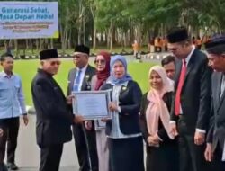 Raih Penghargaan Pelayanan Kesehatan Terbaik, Dinkes Konsel Diapresiasi Gubernur Sultra